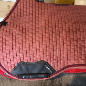 LeMieux Orchid Suede Saddle Pad